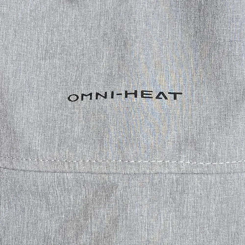 Columbia Omni-heat Men's Heather Gray Hooded Jacket 3XL - Picture 6 of 11